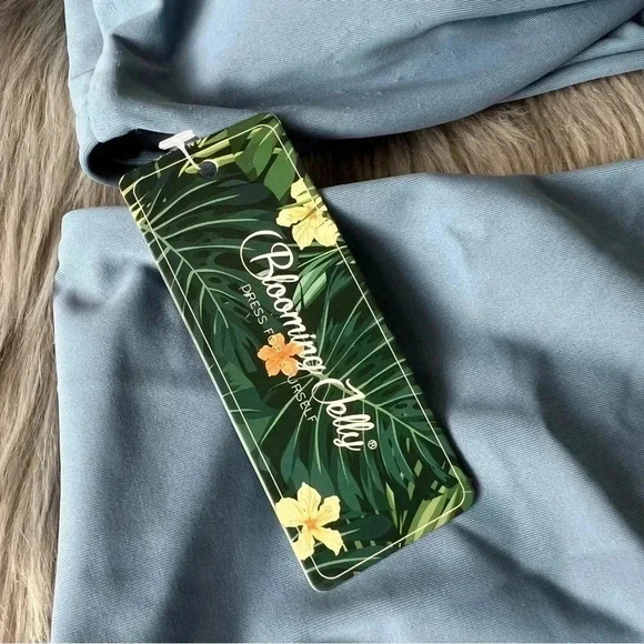 Blooming Jelly  High Waisted Bikini Swimsuit Tie Knot 2pcs Bathing Suits - Picture 9 of 13